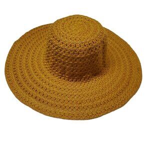 🏆429 Crochet Wide Brim Floppy Sun Hat